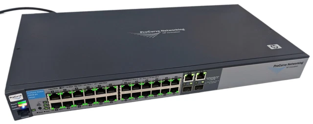 HP ProCurve J9019A 2510-24 Ethernet Managed Switch w/ 24 Port 10/100 + 2 Gigabit