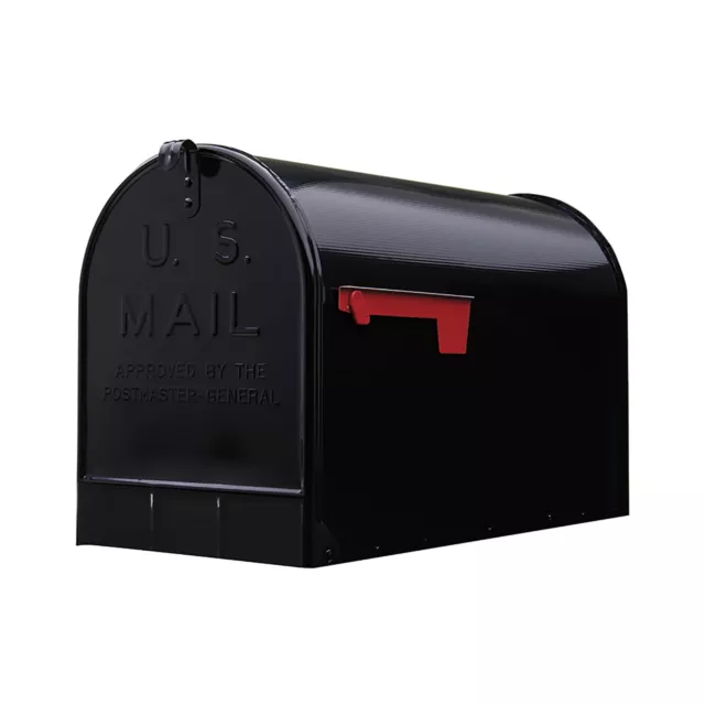 Architectural Mailboxes Stanley Extra Large, Steel, Post Mount Mailbox, ST200BAM