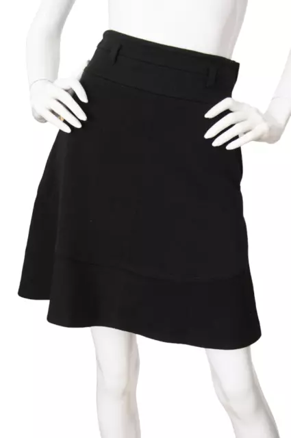 Missoni Skirt Womens Small Black Wool A-Line Mini