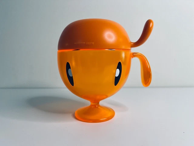 Alessi " Rudy" Cup and Lid Orange by Mirri - New