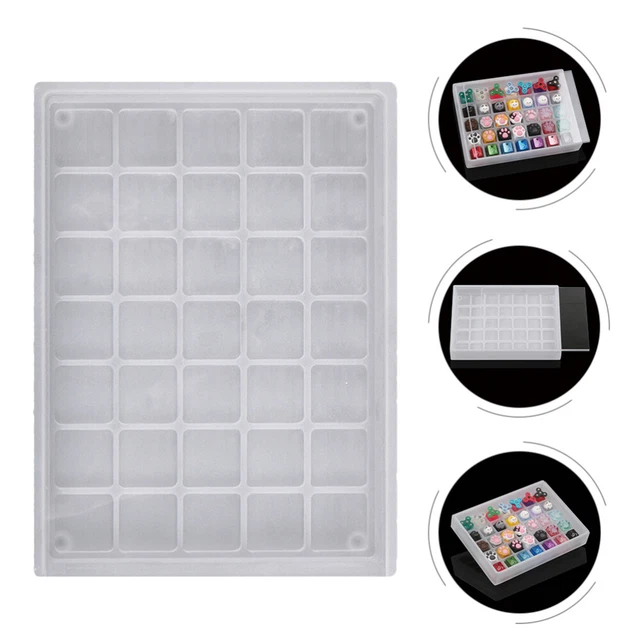 Llavero Caja Almacenamiento 14.5X12.2X2.5CM Acrílico Viajes