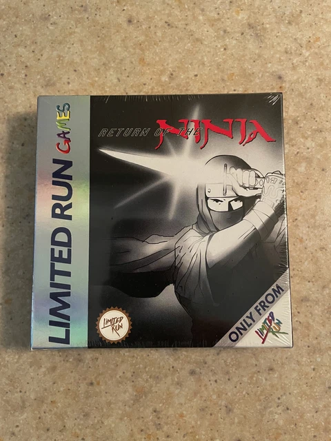 RETURN OF THE Ninja Game Boy Color COLLECTOR'S EDITION