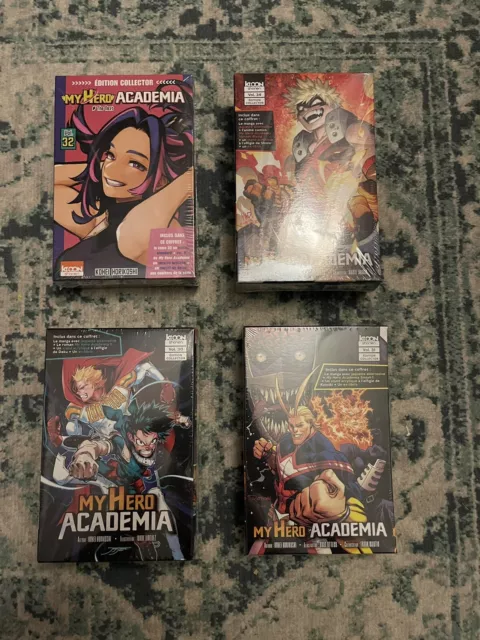 My Hero Academia Tome 30, 31, 32 & 34 Edition Collector