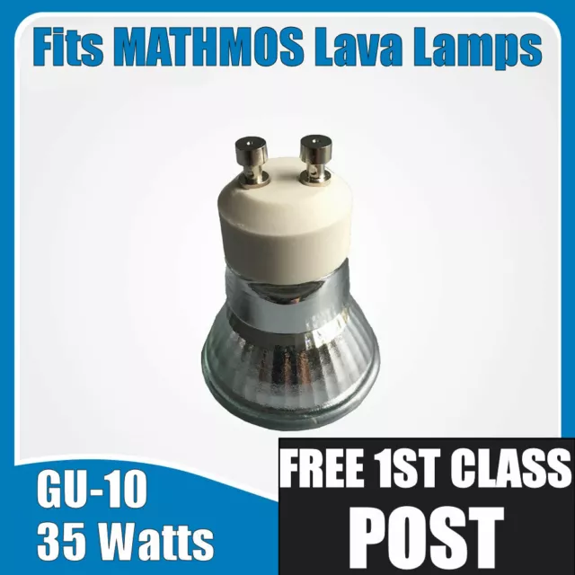 GU10 35W 220/240V X Mathmos Lava Lamp Mini Halogen Bulb High Quality Lamp  £16.09 - PicClick UK
