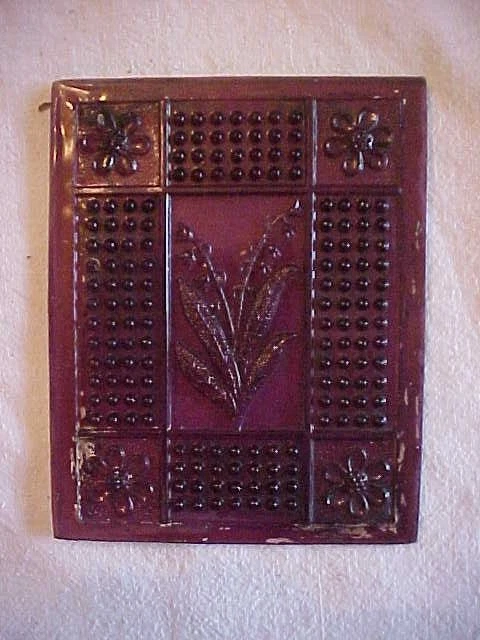AMETHYST Addison Stained Glass Window Tile Panel Arts & Crafts 5" x 4"