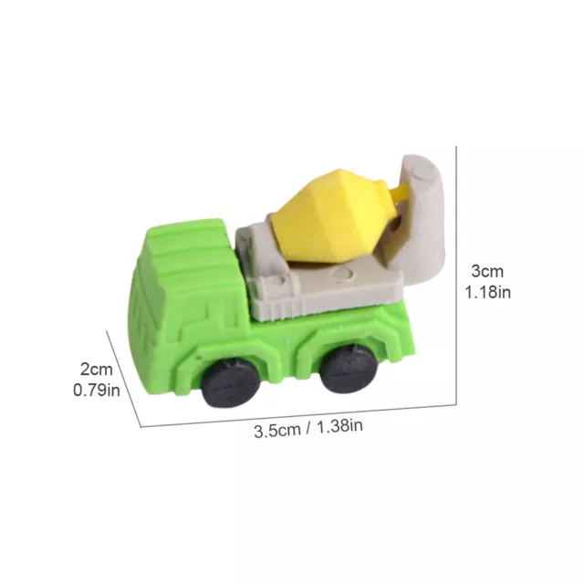 School Cartoon Rubber Eraser Engineering Truck Student Stationery