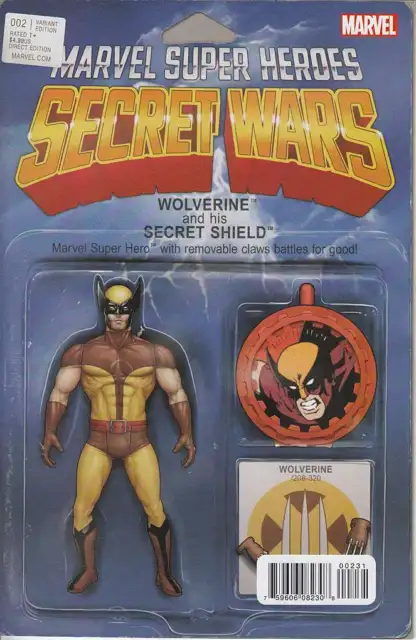 Secret Wars #2B VF/NM; Marvel | Action Figure Variant - we combine shipping