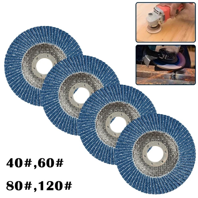 Exquisito disco de lijado rueda 4,5 pulgadas para herramienta de lijado 115mm discos plegables