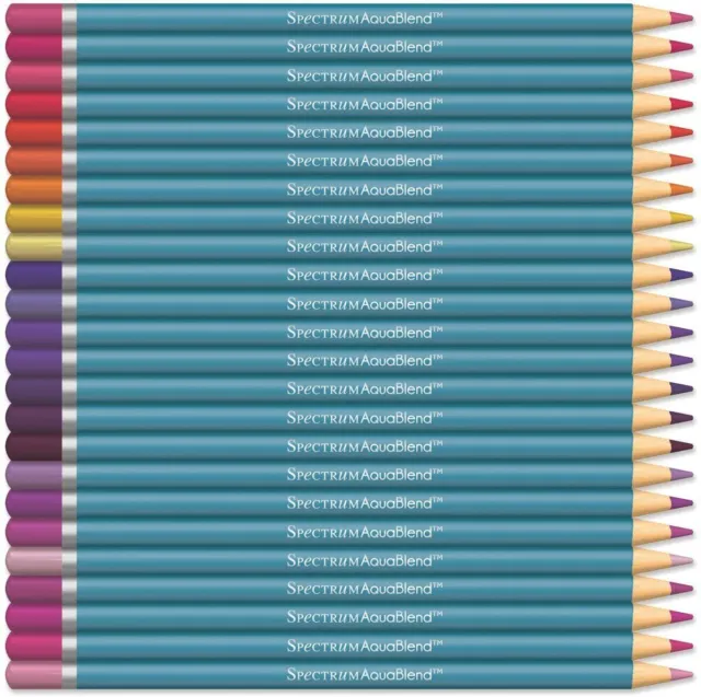 Spectrum Noir Aquablend Florals Pencils, Multi-Colour, Pack of 24 2