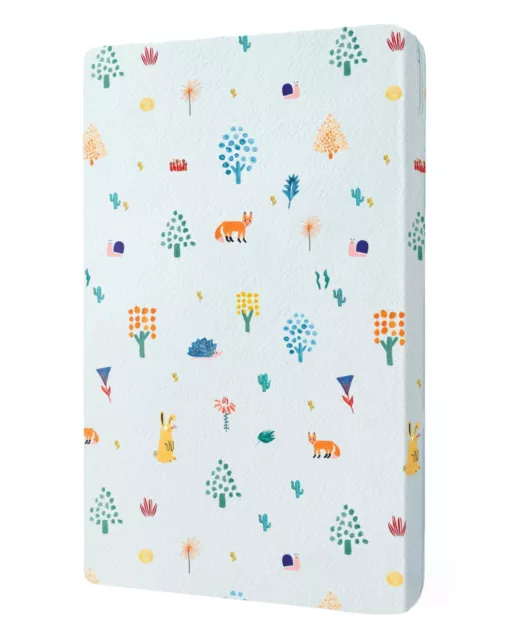 Blissful Diary Mini Crib Mattress 38 x 24 Mini Mattress with Soft Jacquard Cover
