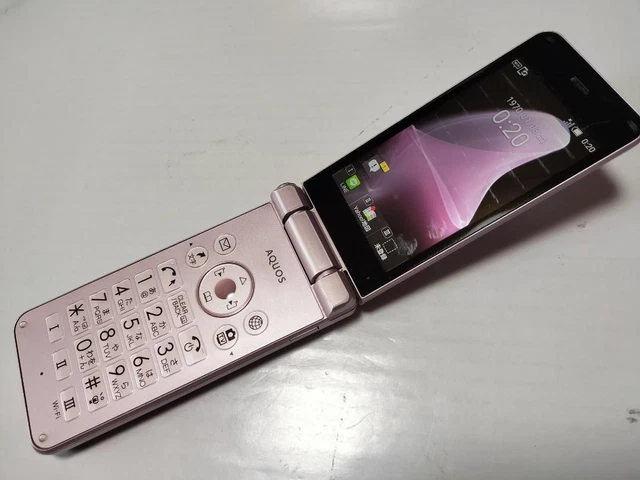 Sharp Aquos Keitai 2 (SH-01J) DOCOMO - Téléphone à Clapet Android Débloqué - Noir/Bleu