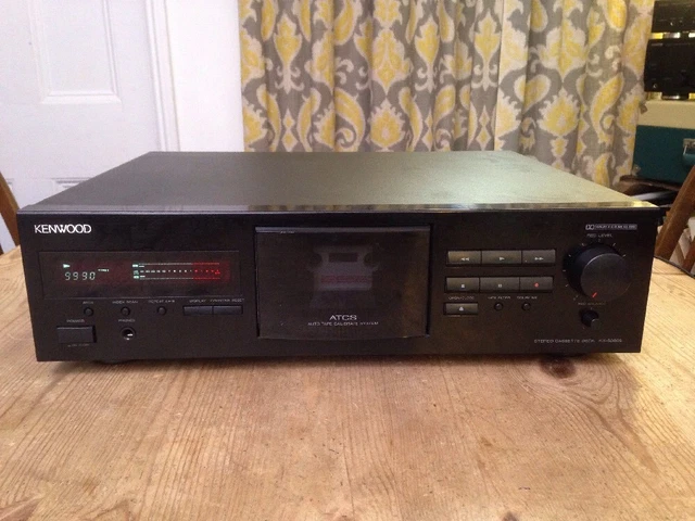ポータブルプレーヤー KENWOOD STEREO CASSETTE DECK KX-5080S Kenwood KX-5080S HiFi Tapedeck mit Dolby-S