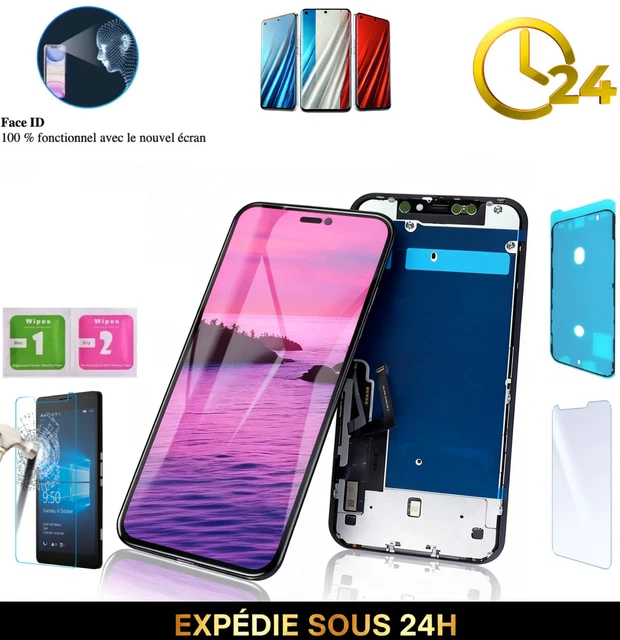 Écran LCD Vitre Tactile Compatible IPhone 5 à 14 Plus/Pro/Max - Neuf, Remplacement, Origine Chine