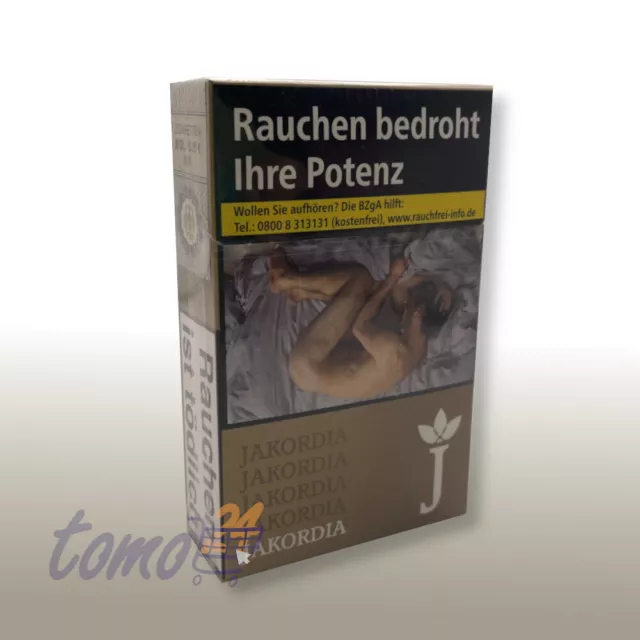 1 Stange Jakordia Gold Filter Long Zigaretten 10x 20 Stück / 5,40€