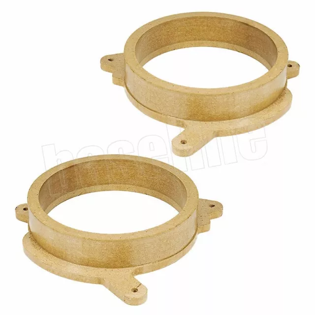 = Lautsprecheradapter aus MDF 165mm passend für  Mercedes W210 ~