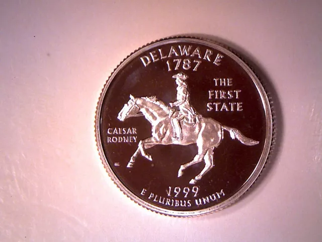 1999 S 25C DELAWARE Proof 50 States Quarter **FREE SHIPPING**