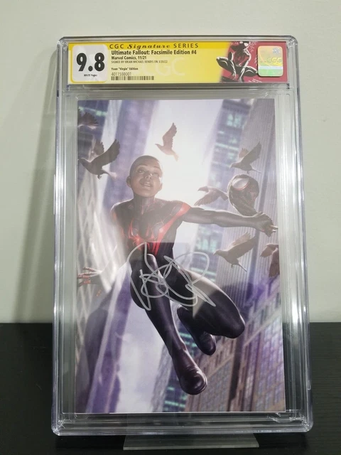 Ultimate Fallout #4 - Cgc 9.8 - Nycc Yoon Variant Signed By Brian Michael Bendis