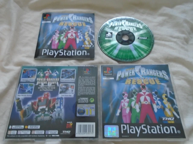 A game Power Rangers - Lightspeed Rescue - PlayStation | PAL | PS1