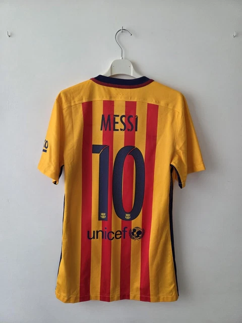 SHIRT LIONEL MESSI Shirt Away 2015-2016 Match Version Player Issue