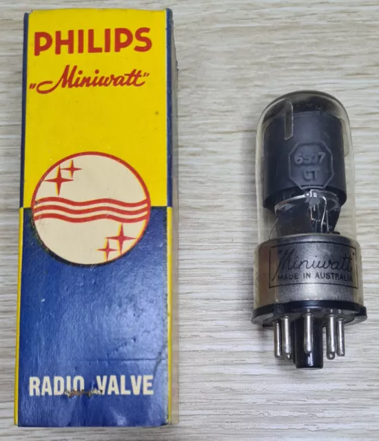 Philips - Miniwatt 6SJ7GT Tube / Valve (Made in Australia)