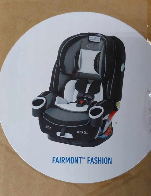 Graco 2074607 Baby 4Ever DLX 4 In 1 Car Seat, Fairmont Fashion, 20"x21.5"x24"