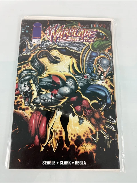 Warblade Endangered Species #1 Image Comic 1995  Nm. Sleeved &boarded.