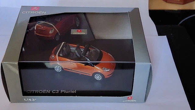 Citroen C3 Pluriel 2003 1/43 Norev Orange Metal