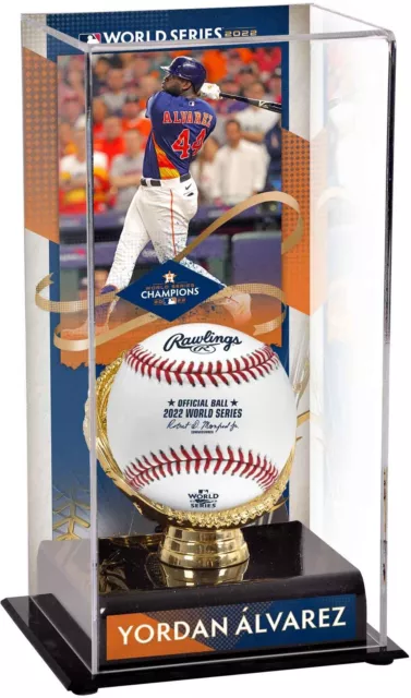 Yordan Alvarez Houston Astros 2022 MLB World Series Champs Display Case w/Image