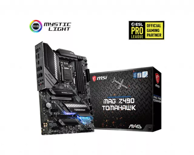 MSI MAG Z490 Tomahawk Mainboard Sockel 1200 Intel Z490 DDR4 10. & 11. Generation