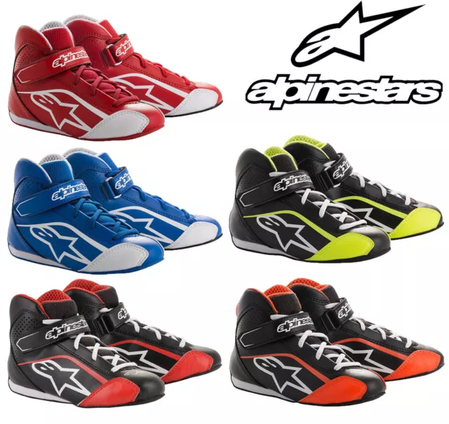 Alpinestars Tech-1 K S Children Karting Boot, Ideal for Oval Racing & Autograss