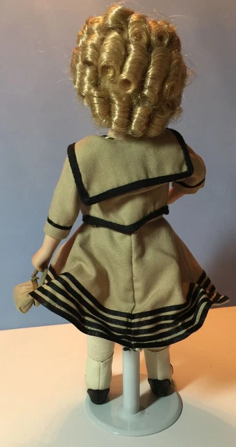 Danbury Mint Shirley Temple Movie Classics 10" Doll Wee Willie Winkie 8