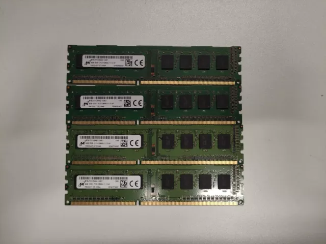 4x4GB PC3-12800U-11-13-A1