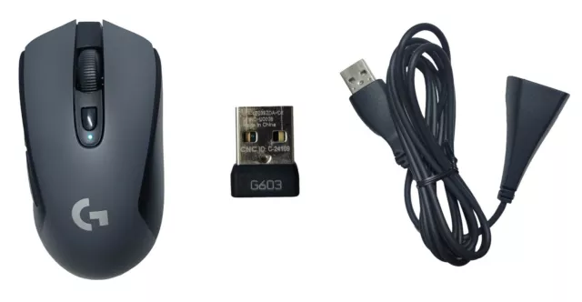 Logitech G603 LIGHTSPEED Wireless Gaming Bluetooth Mouse 12000DPI + USB Receiver