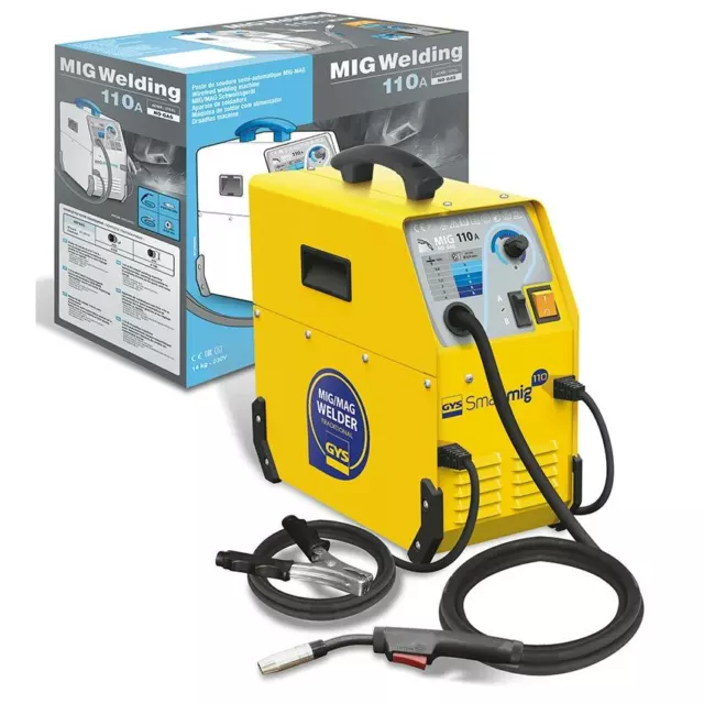 GYS Smartmig 110 Mig Mag Unité À 110A 230V Avec Brûleur 033993