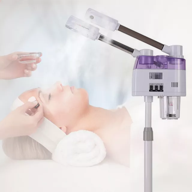 2 in1 Ozone Bedampfer Dampfgerät Kosmetikstudio Gesichtssauna Verdampfer Vapozon