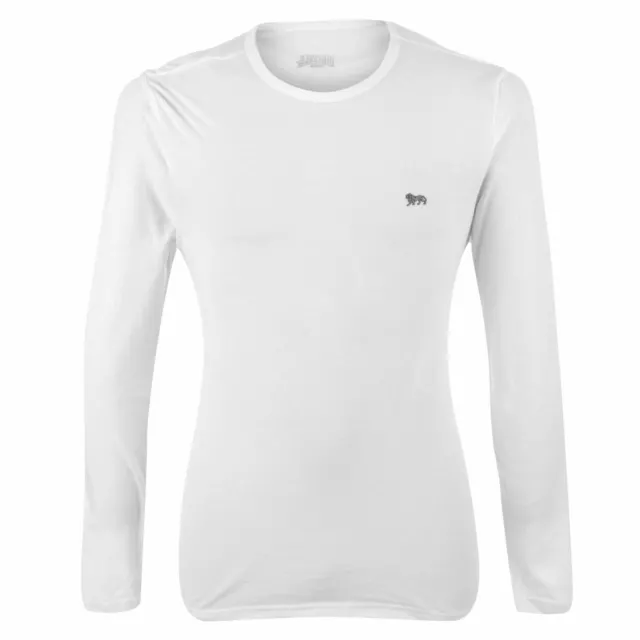 Lonsdale Full Length Sleeve T Shirt Mens Gents Tee Top Crew Neck Lightweight