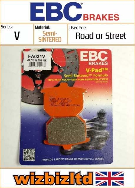 Honda CBX 1000 Z 1979-1980 [EBC Front Brake Pads] [V-Series]