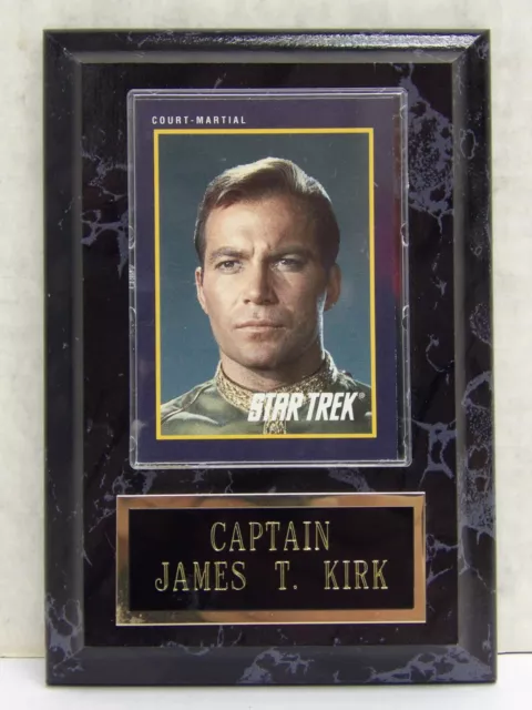1991 Impel Star Trek 25th William Shatner Captain Kirk #29 DISPLAY SLAB 053023WT