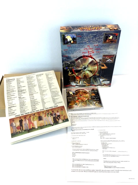 VINTAGE 1998 INTERPLAY Redneck Rampage Rides Again Big Box PC Game CIB ...