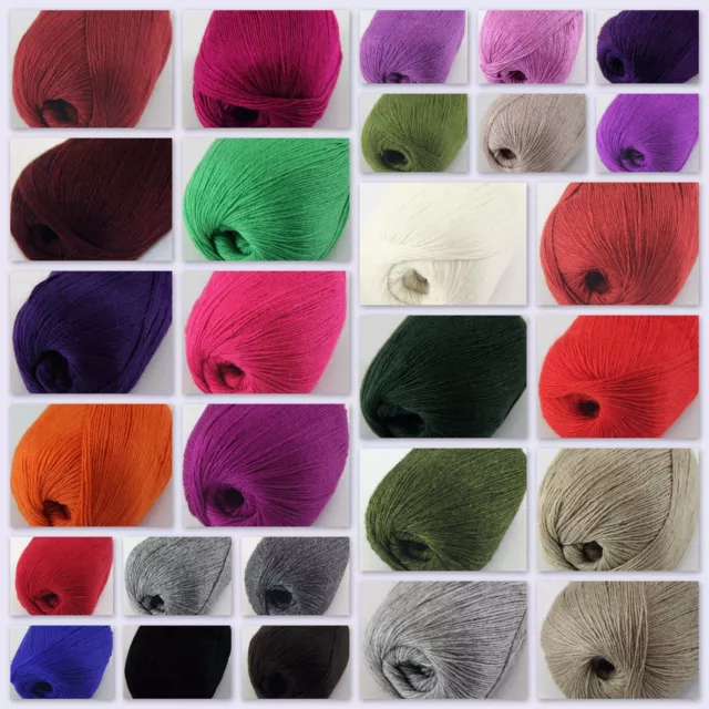 NEW Sale Luxurious Soft 50gr Mongolian Pure Cashmere Hand Knitting Wool Yarn