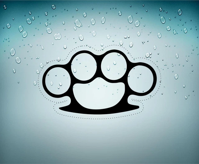 STICKER DECAL CAR Vinyl Vehicle Jdm Brass Knuckles Bomb Tuning Knuckle 