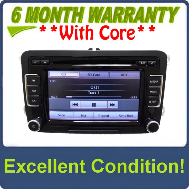 10-12 Jetta Passat Golf GTI EOS Beetle Bug OEM Radio Stereo 6 CD Changer RCD-510 10-12 Jetta Passat Golf GTI EOS Beetle Bug OEM Radio Stereo 6 CD Changer RCD-510