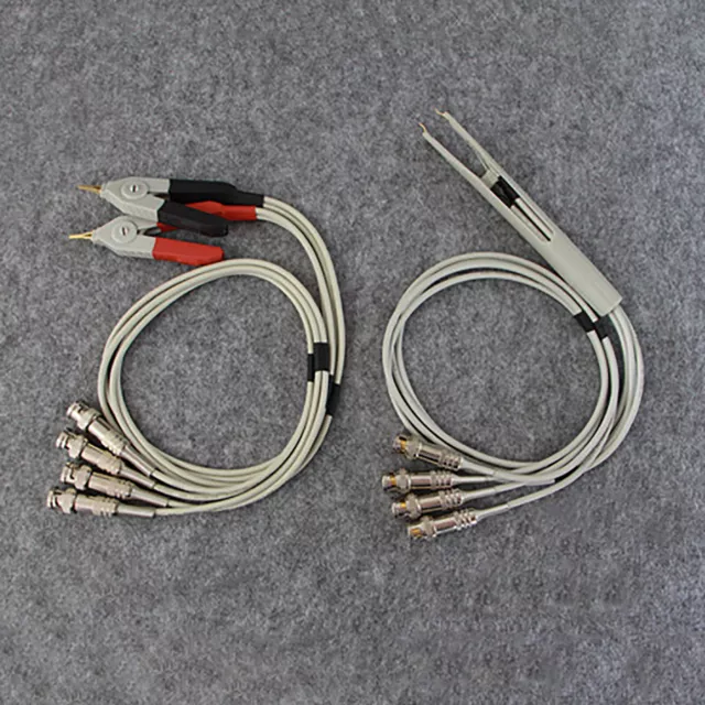 Electric Bridge Test Line SMD Patch Fixture LCR Probe Cable Part for Tonghui