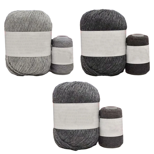 Fil de laine cachemire doux et luxueux parfait pour l'artisanat et le tricot