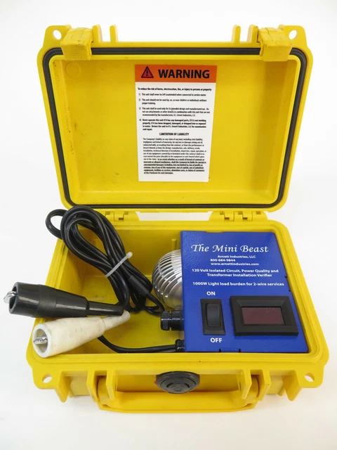 HJ Arnett The Mini Beast: HJA-469-M - 8 Amp Tester Isolate street light ballasts