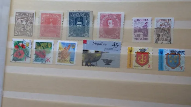 Briefmarken Sammlung Lot Europa Ukraine