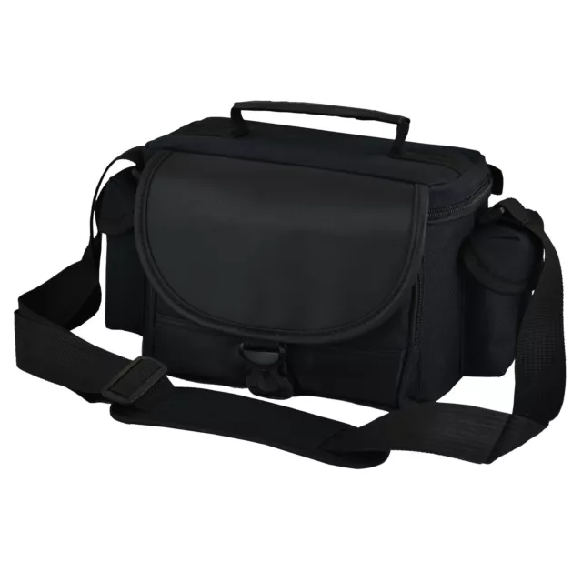 ALX Black Camera Shoulder Bag Case For DSLR Camera or Large Bridge Camera
