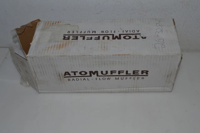 ^^ Atomuffler Radial Flow Air Dryer Muffler X15 0375015 Male Npt--New  (Lau29)