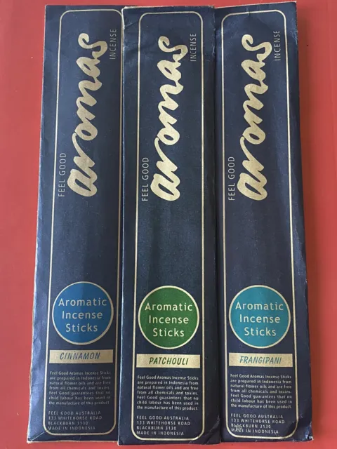 Vintage 1980s Incense, Trio, New