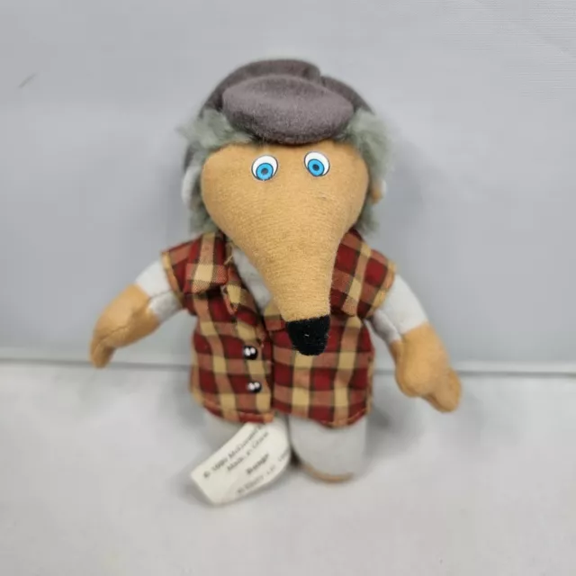 1999 McDonalds The Wombles Of Wimbledon - Bungo - weiches Plüschtier Puppe Happy Meal